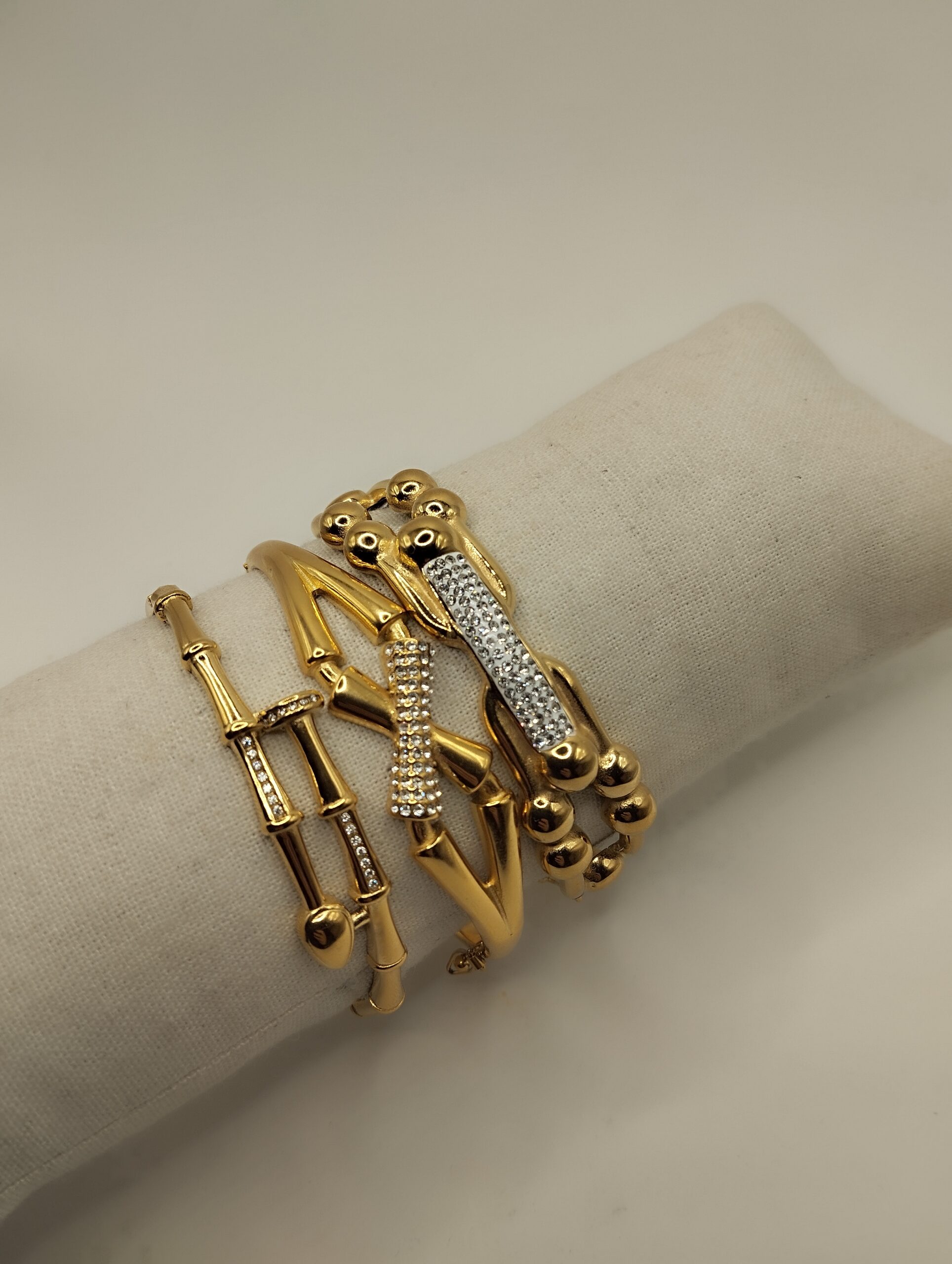 Bracelets de lux en acier inoxydable