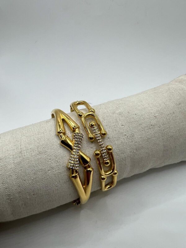 Bracelet de lux en acier inoxydable