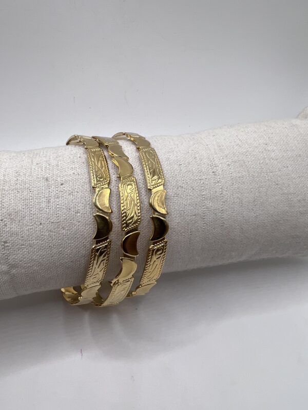 Bracelet beldi trio en acier inoxydable taille 6 cm