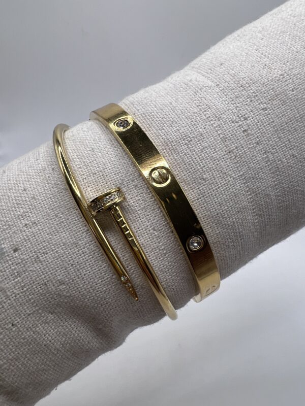 Bracelets de lux en acier inoxydable