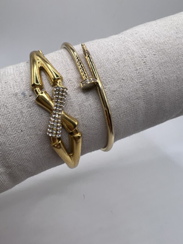 Bracelets de lux en acier inoxydable