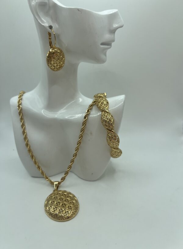 Ensemble de bijoux beldi en acier inoxydable