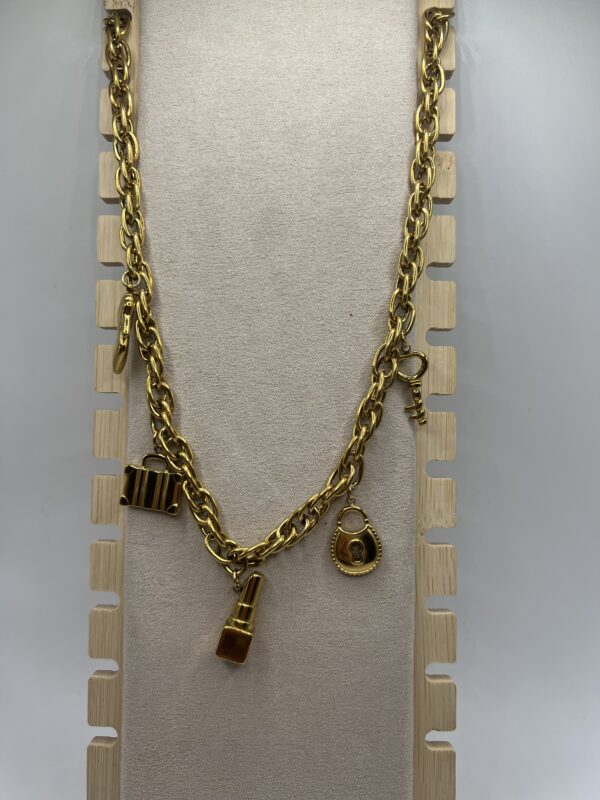 Collier biblo en acier inoxydable