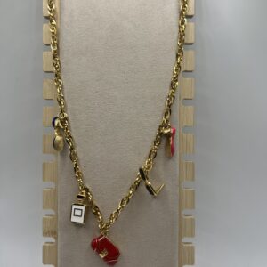Collier biblo couleur en acier inoxydable