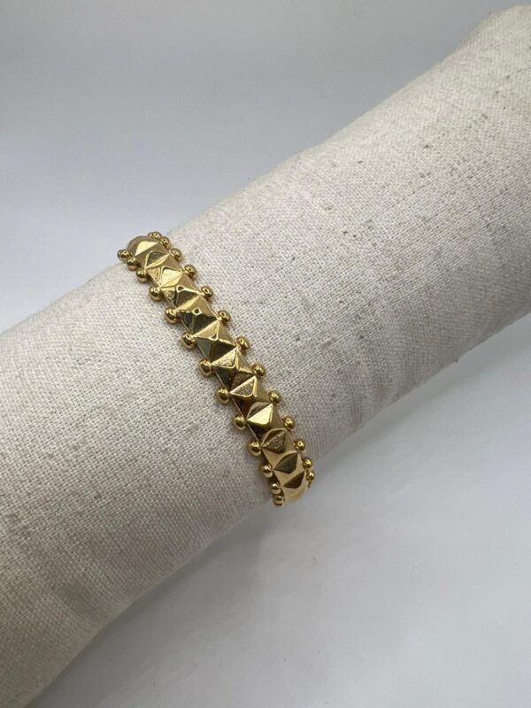 bracelet clash en acier inoxydable
