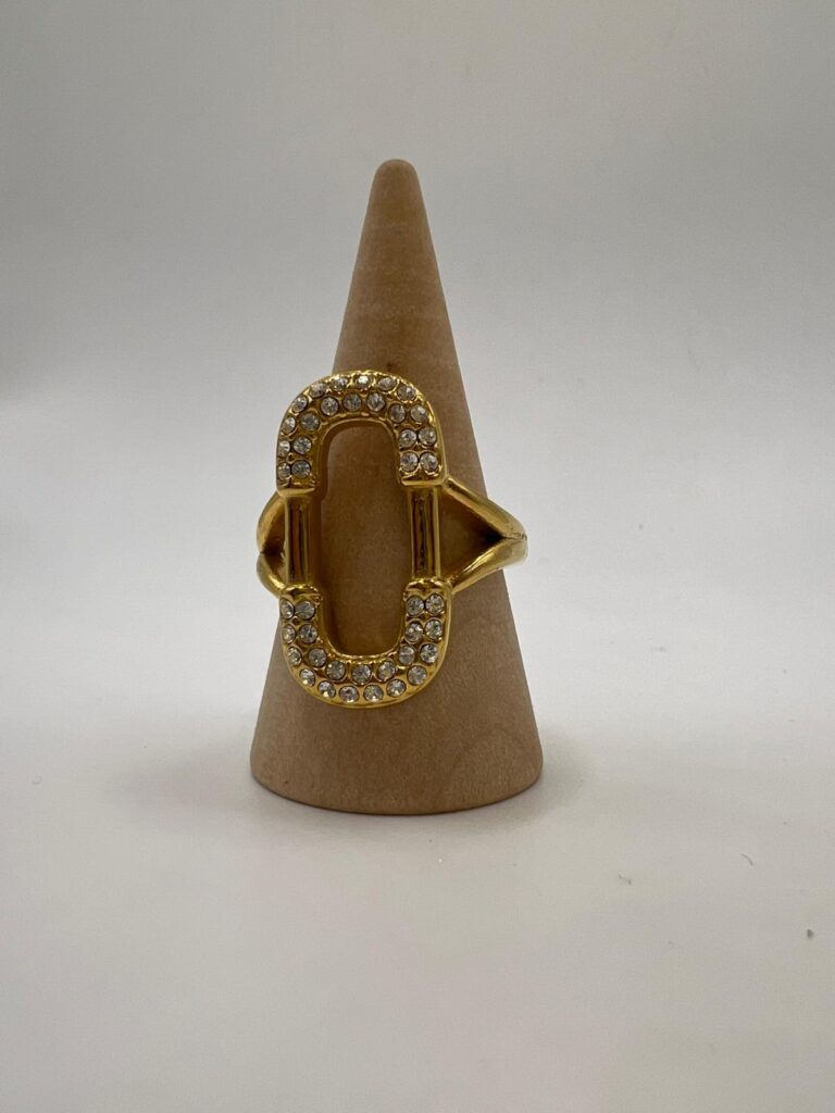 bague gloui en acier inoxydable
